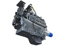 V8 Turbo Engine 3D模型