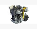 Volkswagen XL1 Engine 3D模型