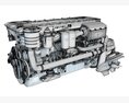 Volvo Penta Marine Engine 3d model