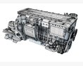 Volvo Penta Marine Engine Modello 3D