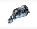 Volvo Penta Powerboat Engine 3D модель