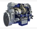 Volvo Powertrain D13 Engine 3D-Modell