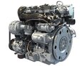 Volvo S60 T6 Drive-E Petrol Engine 3D-Modell
