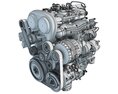 Volvo S60 T6 Drive-E Petrol Engine Modèle 3d