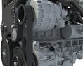 Volvo Supercharged Diesel Engine S60 T6 Drive-E 3D модель