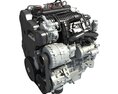 Volvo Supercharged Diesel Engine S60 T6 Drive-E 3D 모델 