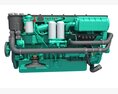 Yacht Engine 3d model