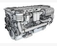 Yacht Engine 3D модель