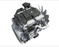 Detroit DD5 Diesel Engine 3D 모델 