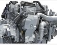 Detroit DD5 Diesel Engine Modelo 3D