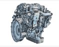 Detroit DD5 Diesel Engine 3Dモデル