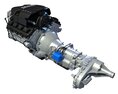 Dodge Ram V8 Engine and Transmission 3D-Modell