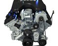 Dodge Ram V8 Engine and Transmission 3D модель