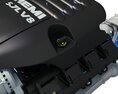 Dodge Ram V8 Engine and Transmission Modello 3D