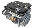 V12 Engine With Interior Parts 3Dモデル