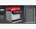 6 Flavor Counter Electric Soda Fountain System 2 3D-Modell