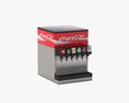 6 Flavor Counter Electric Soda Fountain System 2 3D-Modell