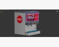 12 Flavor Ice and Beverage Soda Fountain Modello 3D