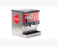 12 Flavor Ice and Beverage Soda Fountain 3d model