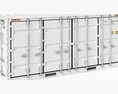 20 ft Military UN Cargo Container 3d model