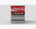8 Flavor Counter Electric Soda Fountain System 3D模型