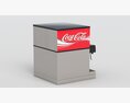 8 Flavor Counter Electric Soda Fountain System 3D 모델 