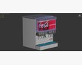 8 Flavor Ice and Beverage Soda Fountain 02 3D модель