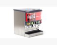 8 Flavor Ice and Beverage Soda Fountain 02 3D 모델 