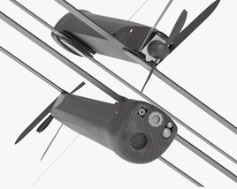 AeroVironment Switchblade 300 Missile Predator Drone 3Dモデル