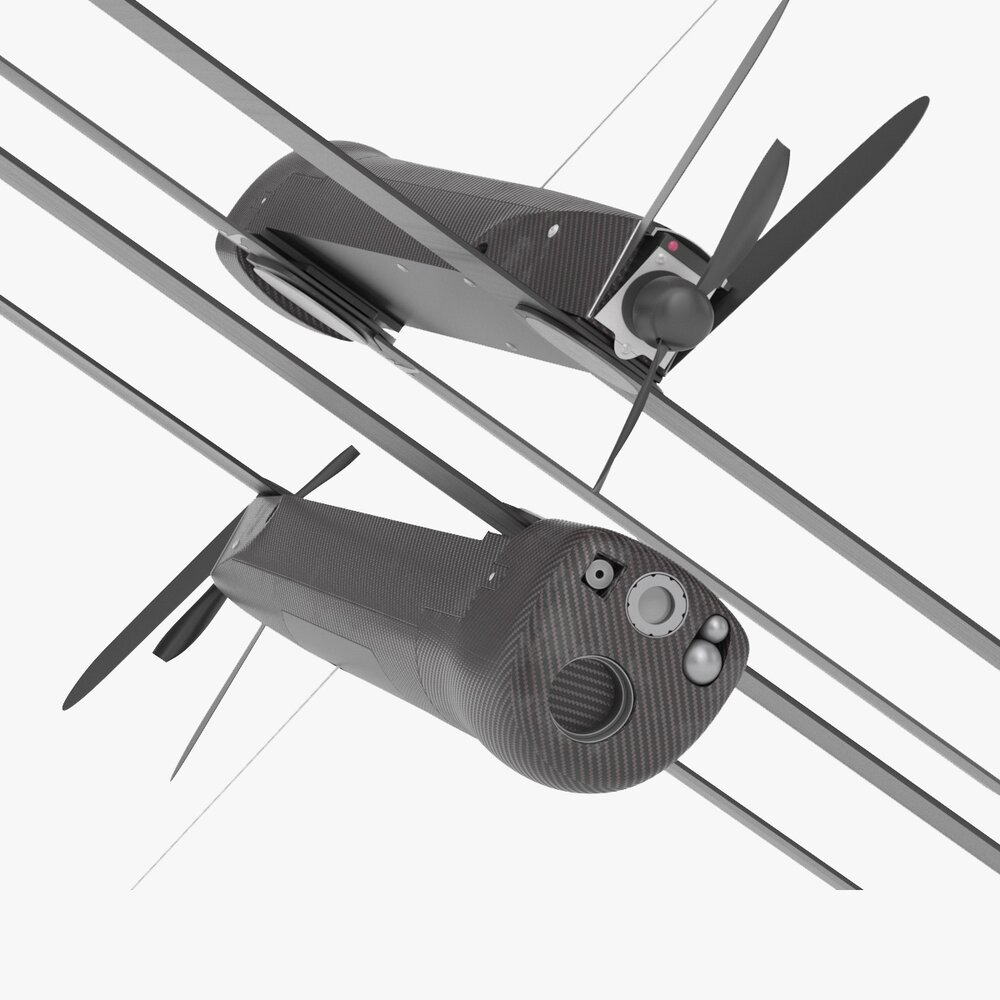 AeroVironment Switchblade 300 Missile Predator Drone 3D 모델 