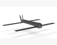 AeroVironment Switchblade 300 Missile Predator Drone Modello 3D