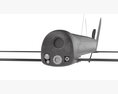 AeroVironment Switchblade 300 Missile Predator Drone Modello 3D