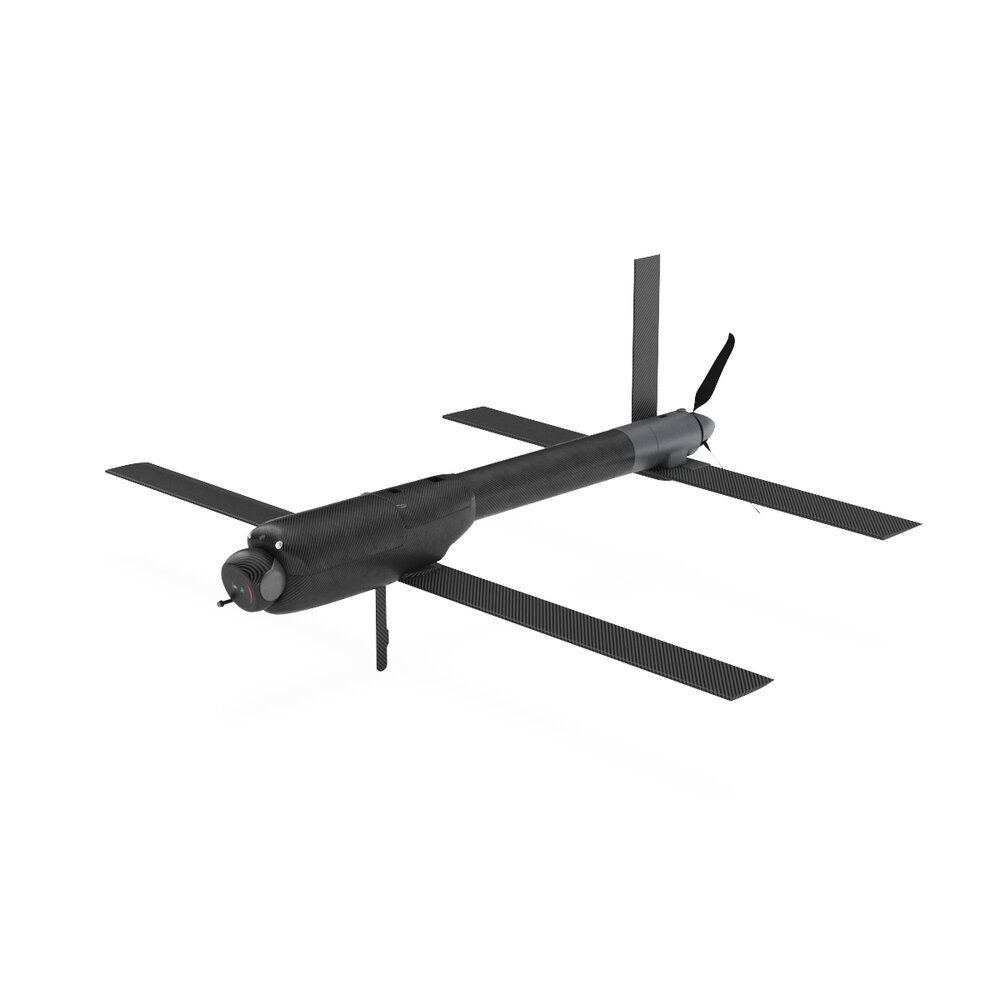 AeroVironment Switchblade 600 Predator Drone Missile Modelo 3d