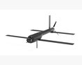 AeroVironment Switchblade 600 Predator Drone Missile 3D 모델 