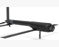 AeroVironment Switchblade 600 Predator Drone Missile Modelo 3D