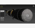 AGM 114R Hellfire Air to Ground Missile 3D модель