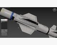 AGM UGM RGM 84 Harpoon Anti-Ship Missile 3D 모델 