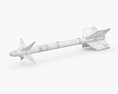 AIM-9X Sidewinder Missile Modello 3D