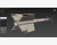 AIM-9X Sidewinder Missile 3D модель