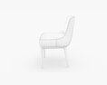 Althea Small Armchairs 3D 모델 