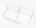 Amazon Brand Stone and Beam Blaine Modern Sofa Couch Modello 3D