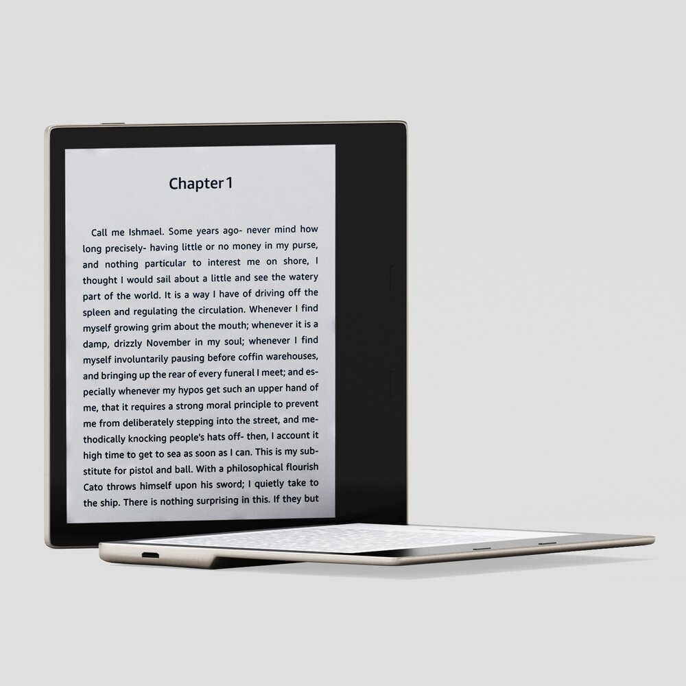 Amazon Kindle Oasis Tablet 3Dモデル