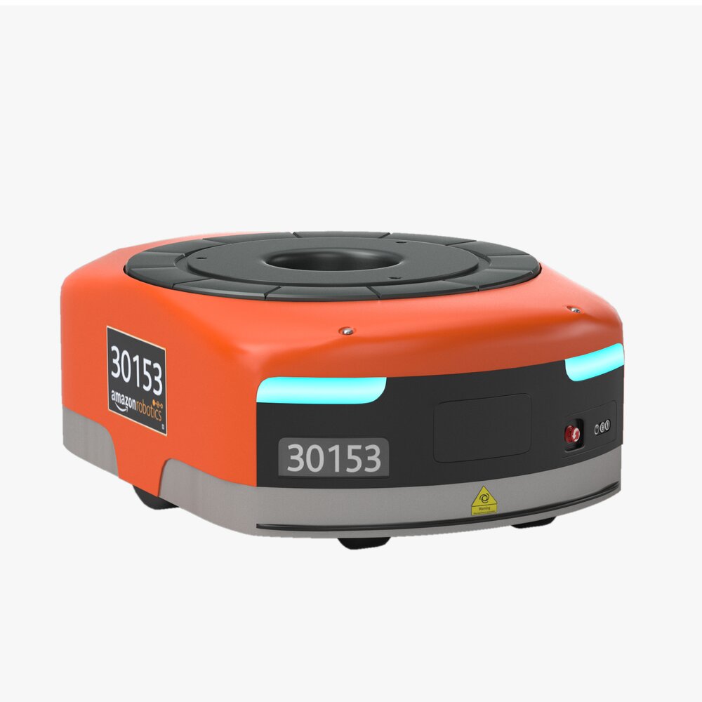 Amazon Kiva Robot 3D model