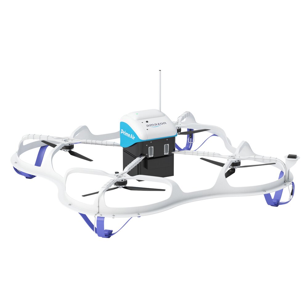 Amazon Prime Air Delivery Drone 3D-Modell