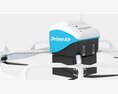 Amazon Prime Air Delivery Drone 3D 모델 