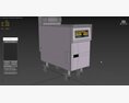 Anets Gas Deep Fryer AGP60 3D 모델 