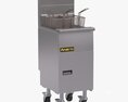 Anets Goldenfry Split Pot Fryer AGG14T-S Modelo 3D
