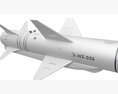 Anti-Ship Missile X-35U 3d model dashboard