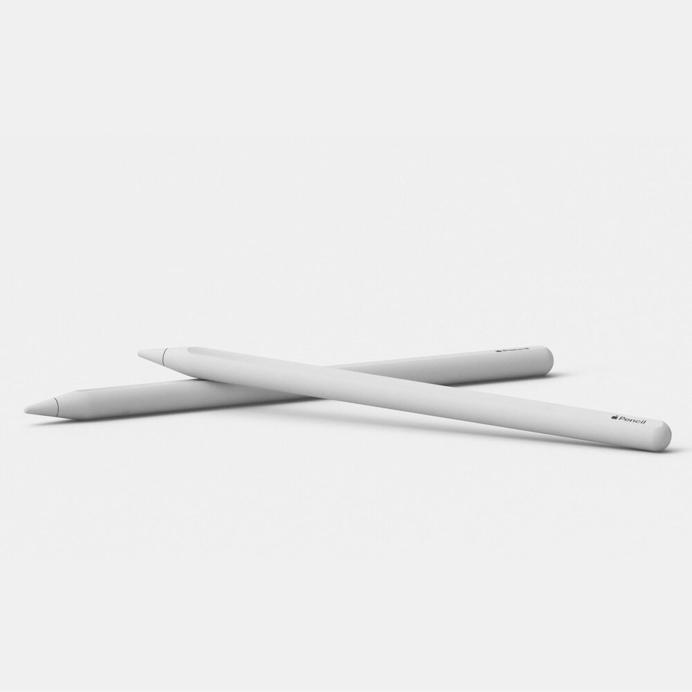 Apple-pencil ipad stylus 3D-Modell