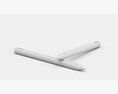 Apple-pencil ipad stylus 3Dモデル
